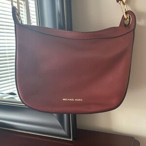 Michael Kors Dark Red Shoulder Bag